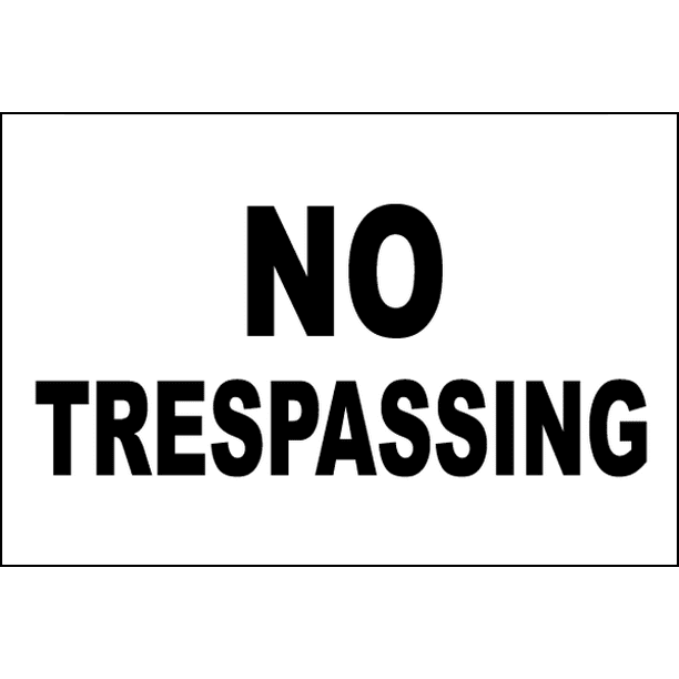 CGSignLab 18x12 Victorian Card Premium Brushed Aluminum Sign No Trespassing 5-Pack CGSignLab 18x12 Victorian Card Premium Brushed Aluminum Sign No Trespassing 5-Pack